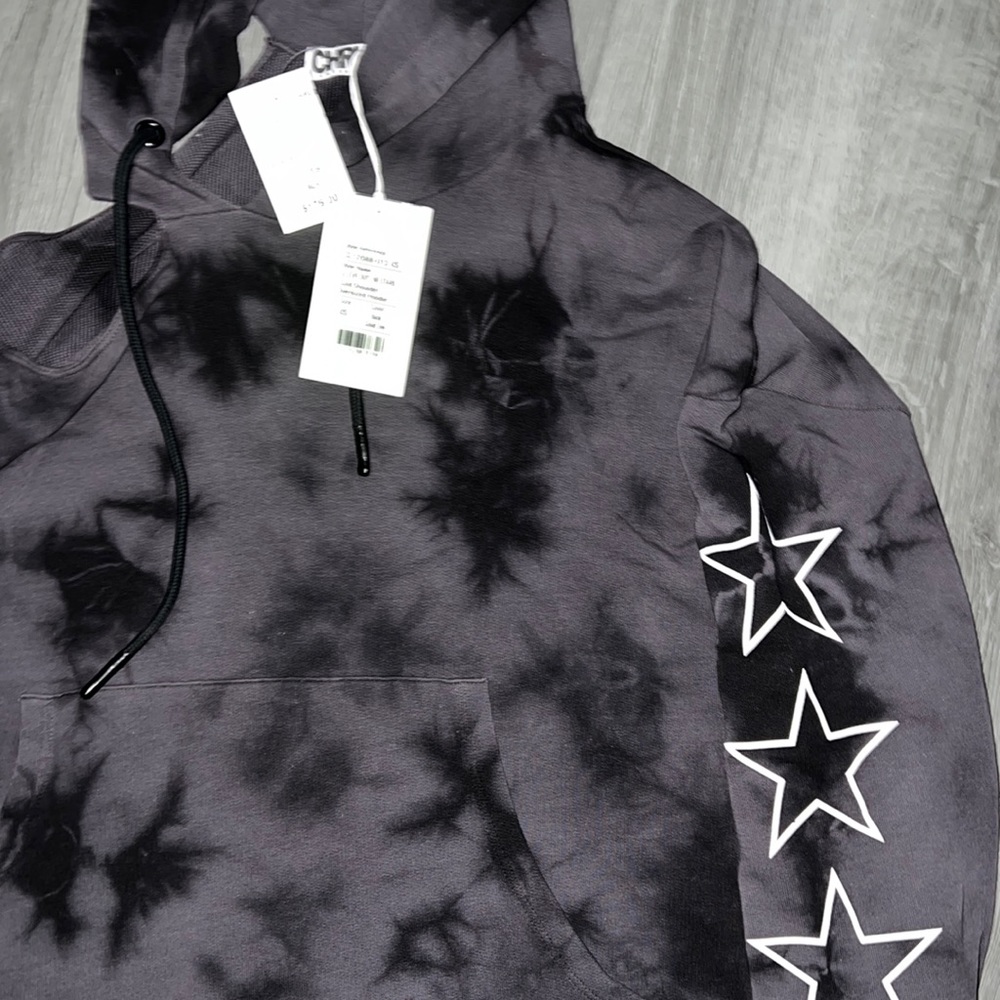 CHRLDR black tie dye hoodie